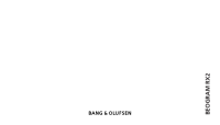 Bang & Olufsen - Beogram_RX-2-Owners-Manual